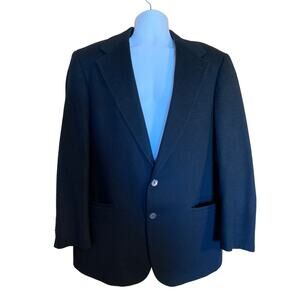 Norm Thompson 100% Cashmere Size 40  Smoke/Black Color Men's Jacket